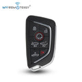 MYremotekey FCC YG0G20TB1 smart key shell 6/7 button for 2020-2021 Chevrolet Corvette C8 PN 13538851 13538852 CM World