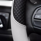Durable Anti-Slip Car Steering Wheel Cover Microfiber Leather Steering Wheel Cover Universal Fit for Car, Truck, SUV, Van38cm CM World
