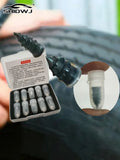 10pcs Universal Tire Repair Nail Self-Tapping Screw Plastic Nail Soft Rubber Screw Suitable For Motorcycle Tire Puncture Repair