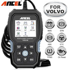 ANCEL OBD2 Scanner VOD700 ABS Bleeding Injector Oil ETC BMS EPB TPMS D.PF Reset for Volvo Car Code Reader Diagnostic Scan Tool Car Mobile World
