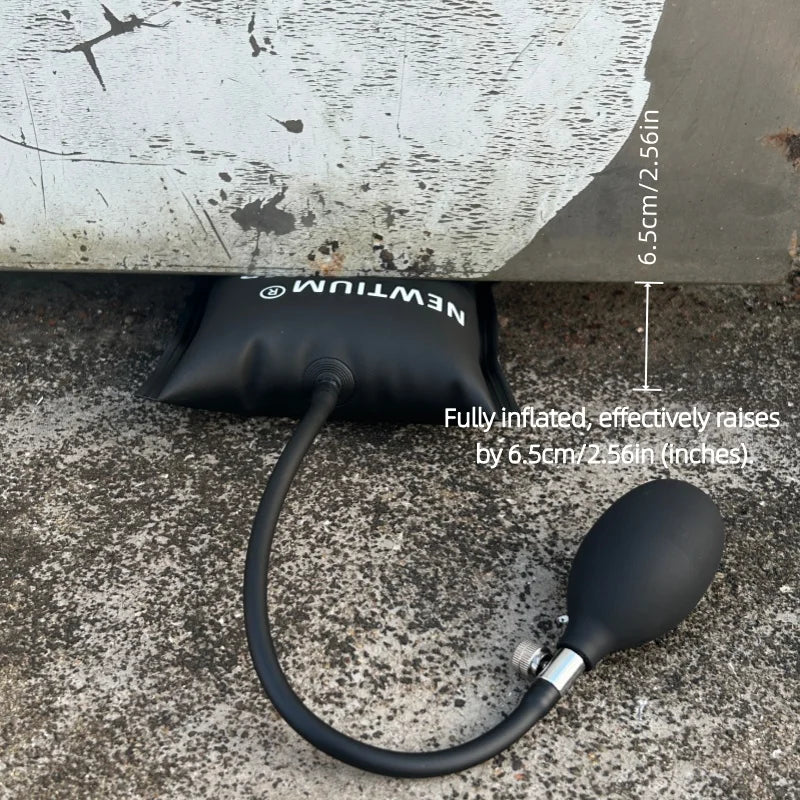 New TPU+420D Composite Cloth Air Wedge | Heavy-Duty Inflatable Cushion & Hand Pump for Car Door Service