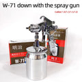 W71 Low Gun OOT Pneumatic Spray Paint Gun Household Airbrush Pneumatic Tools 1.0 1.3 1.5 1.8 Nozzle Sizes for Wholesale CM World