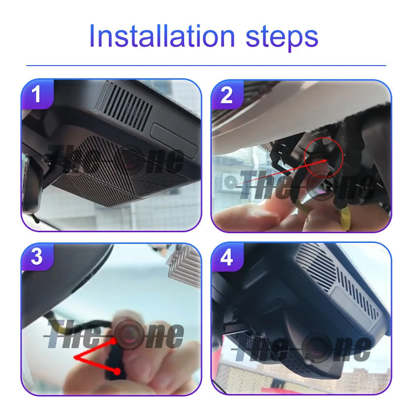 New! Dashcam For Chery Tiggo 9 Jaecoo 8 J8 Chery Fulwin T10 2023-2026 Car Dash Cam Camera DVR Wifl Plug And Play Video Recorder Car Mobile World