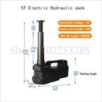 12V 3T/5T 150W Rated Power 13A Max.Current Electric Hydraulic Lifting Tools 155-450MM 135-360MM Hydraulic Car Floor Jack