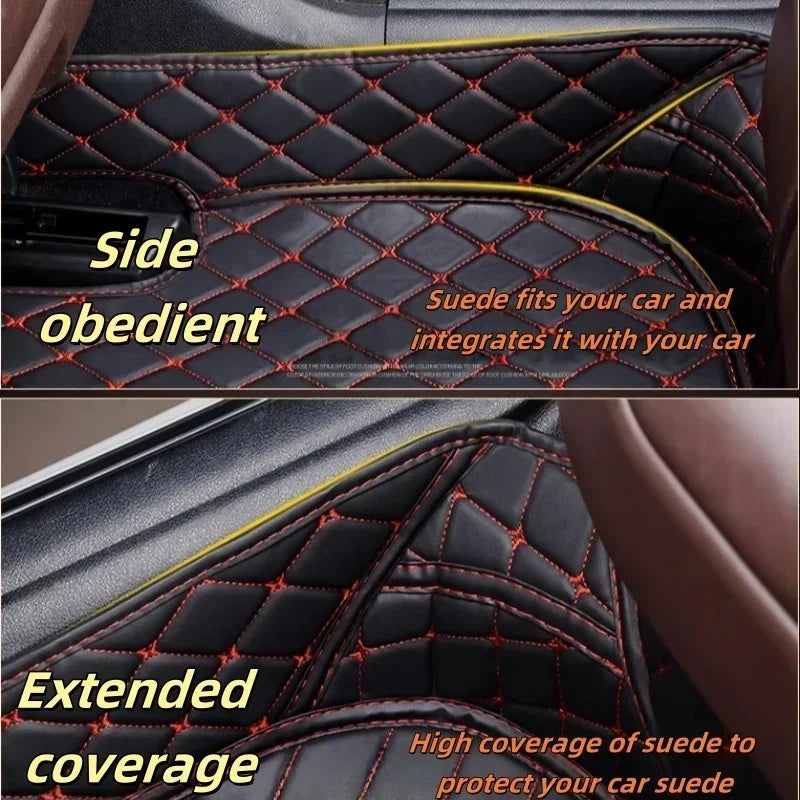 Car Floor Mats Custom Leather For For Renault Megane 2 3 4 Megane E Arkana Zoe 2006-2021 Car Interior Accessories