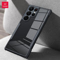Xundd For Samsung Galaxy S24 S25 S26 Ultra Case For S25 S23 Plus S21 Ultra FE Airbag Shockproof Shell PC&TPU Back Clear Cover Car Mobile World