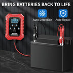 6V/12V 1.5A Smart Battery Charger for Car Motorcycle Lead-Acid Repair
