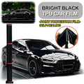 7.5mil 50CM/152CM TPU Super Bright Black Car Cover PPF Vinyl Wrap Sticker Car Self-healing Paint Protection Film For A7/A5/Q5