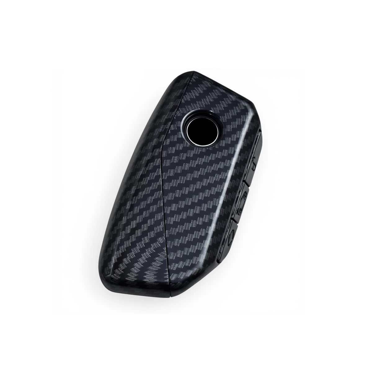 Car Key Protective Case Suitable for the New Bmw X1 X3 Carbon Fiber Pattern Key Cover 1 Series 3 Series 5 Series 8 Series 320Li Protective Case X5X6 Universal Cover CM World