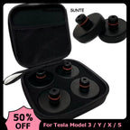 For Tesla Silicone Jack Lift Pad Point Adapter For Tesla Model 3 Model Y Model S Model X CM World