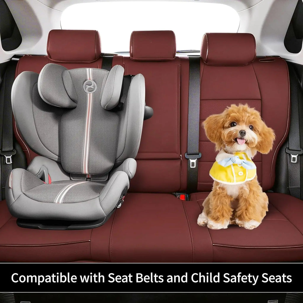 EKR Rav4 Car Seat Covers Custom Fit for Toyota Rav4 2019-2025 LE/XLE Premium/Limited Waterproof Faux Leather Car Seat Cover Protect Full Set for SUV