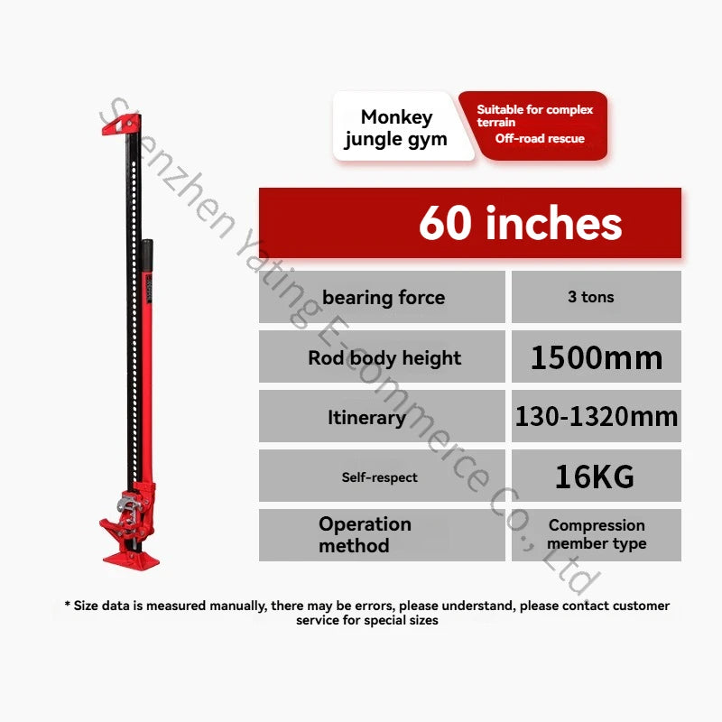 Manual Climbing Pole Farmer Top Off-road Special Lift Mechanical Jack Rescue and Escape Vehicle Jack