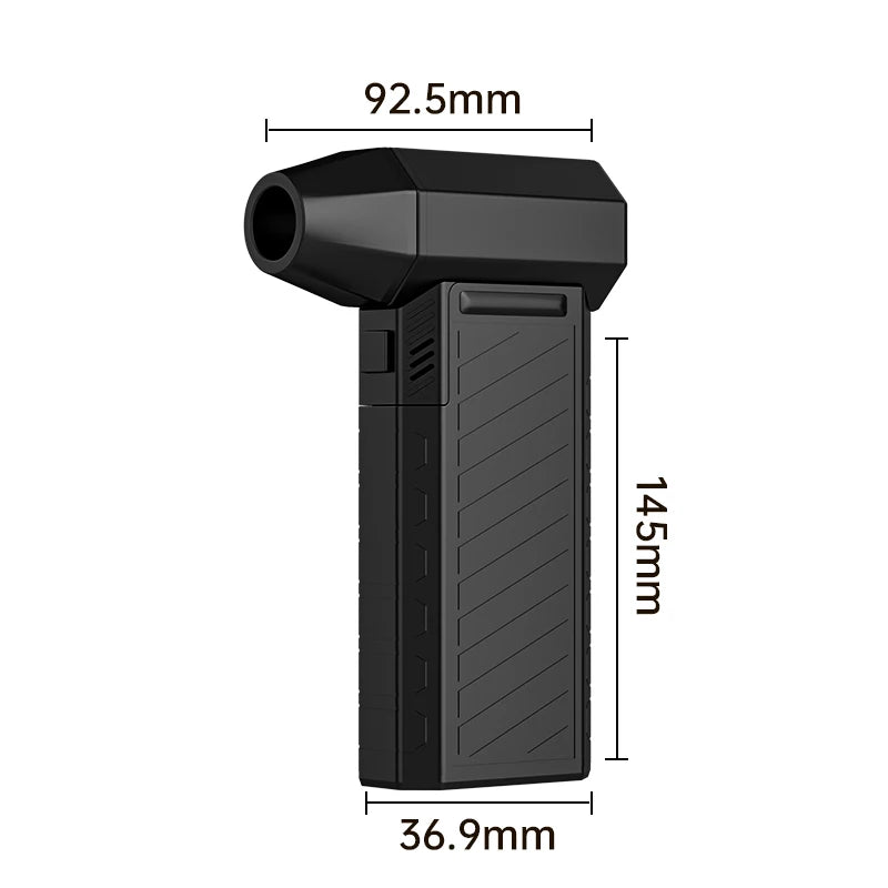 STLFPortable Cordless Car Vacuum Cleaner Mini Handheld Air Duster with Multi-Nozzles Dry Cleaning Tool for Cars Pets Homes