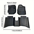 Easy to Clean, All-Weather Use - for Suzuki Jimny 5-Door Car Floor Mats Carpet Automatic Transmission 2024 2025 JB64 JB74