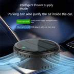Solar Powered Car Air Purifier Ozone And Negative Ion Eliminate Odors Smoke Formaldehyde For Car Home Office And Travel CM World
