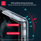 Xundd For Samsung Galaxy S24 S25 S26 Ultra Case For S25 S23 Plus S21 Ultra FE Airbag Shockproof Shell PC&TPU Back Clear Cover