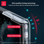 Xundd For Samsung Galaxy S24 S25 S26 Ultra Case For S25 S23 Plus S21 Ultra FE Airbag Shockproof Shell PC&TPU Back Clear Cover