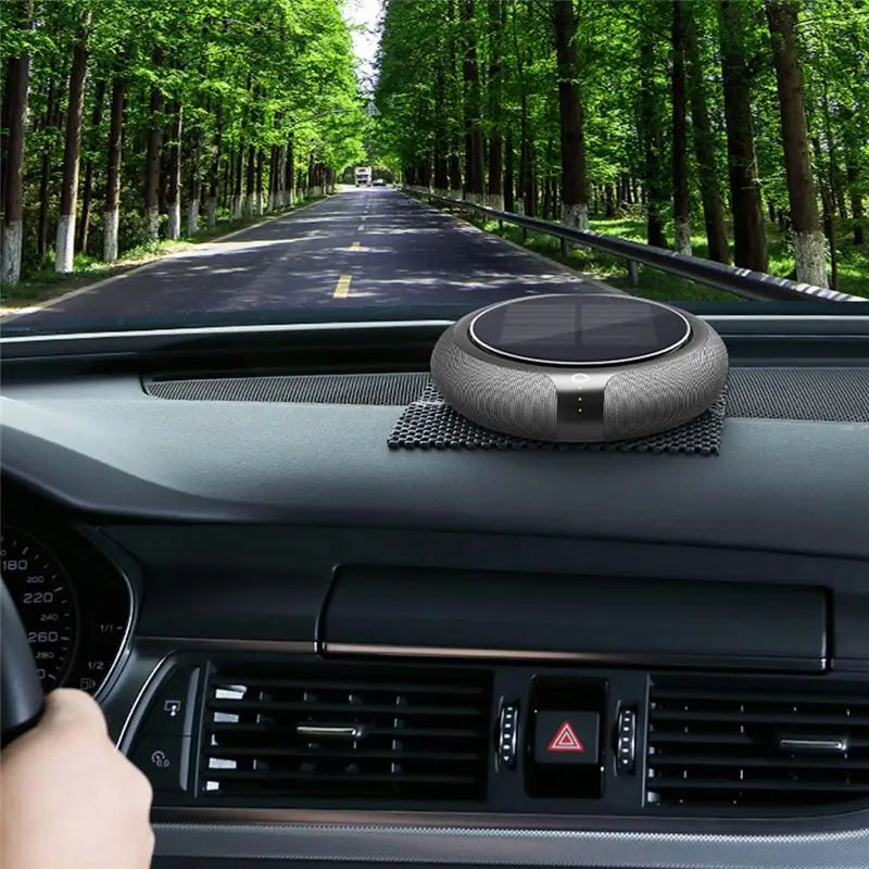 Car Air Purifier Car Air Ionizer HEPA Filter Solar Negative Deodorant Air Freshener USB Ozone Generator Car Spare Parts