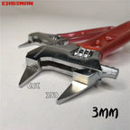 3mm Ultra-thin Adjustable Wrench Plumbing Car Tools Mini Bathroom Wrench for Mechanic Fitter Electrician Hand Tools