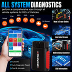 2026 KONNWEI KDIAG Full System Auto Scanner Reset SAS EPB Service ECU Programmer OBD OBD2 Car Diagnostic Tool pk Thinkdiag MINI Car Mobile World