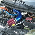 Cross-border Car Cold Air Intake Kit Modified Aluminum Pipe Set Universal 76mm/3inch Mushroom Head