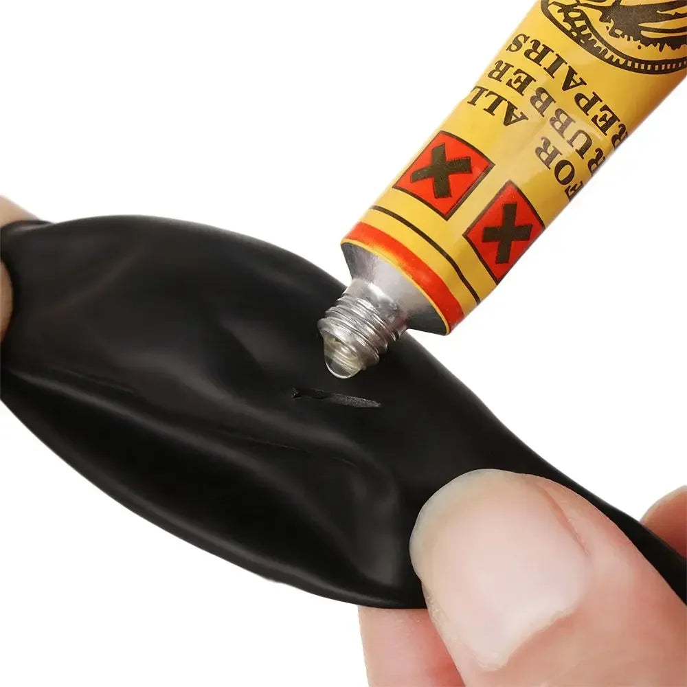 Bike Tire Adhesive - Instant Set Silicone Glue for Tubeless Puncture Repair on Mountain & Road Bikes CM World