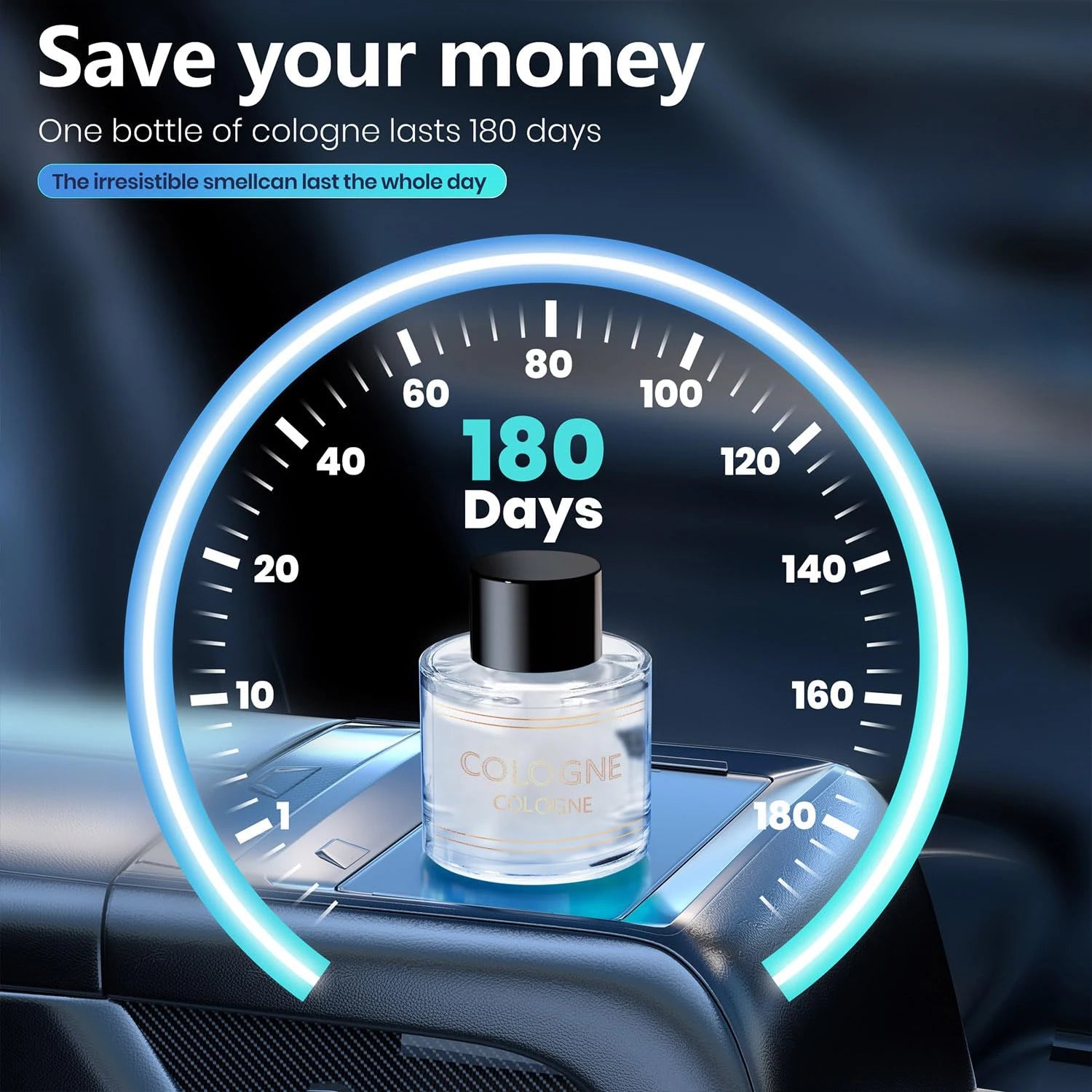 Car Diffuser Purifier Essential Fragrance Aroma AI Air Aromatherapy Humidifier Freshener Perfume Oil Mounted Ionizer Generator CM World