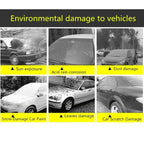 Car Cover Outdoor Protection Full Exterior Snow Sunshade Dustproof Universal for Hatchback Sedan SUV CM World