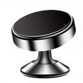 1pc Car Navigation Holder with 360° Rotation - Magnetic Phone Holder, Vacuum Suction, Stable for Driving, Kitchen, Fitness.