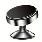 1pc Car Navigation Holder with 360° Rotation - Magnetic Phone Holder, Vacuum Suction, Stable for Driving, Kitchen, Fitness.