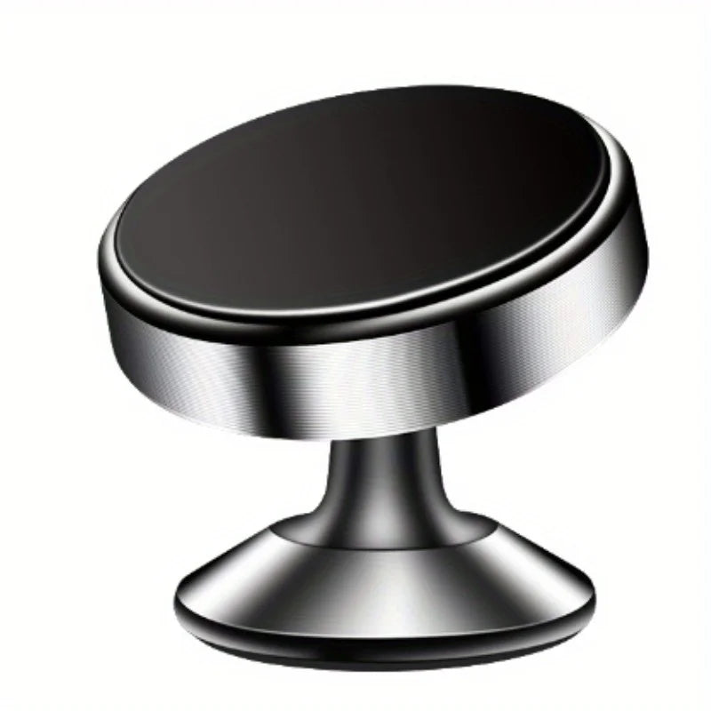 1pc Car Navigation Holder with 360° Rotation - Magnetic Phone Holder, Vacuum Suction, Stable for Driving, Kitchen, Fitness.