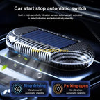 547B Practical Solar Car Air Purifier Freshener with USB Charging For Clean Cabin Air