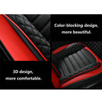 Elegant Universal Faux Leather Car Seat Cover by Tand: Easy-Clean, Comfort Design, Fits Major Models - Enhance Your Car's CM World