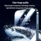 Oleophobic Coating Dust Free Screen Protector For iPhone 17 Pro Max 16 15 13 11 12 14 Pro Max SE 7 8 XR Easy Installation Glass Car Mobile World