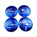 4pcs 56mm Car Wheel Center Hub Caps Sticker for Subaru Outback Legacy Forester Impreza Tribeca WRX BRZ STI Accessories CM World