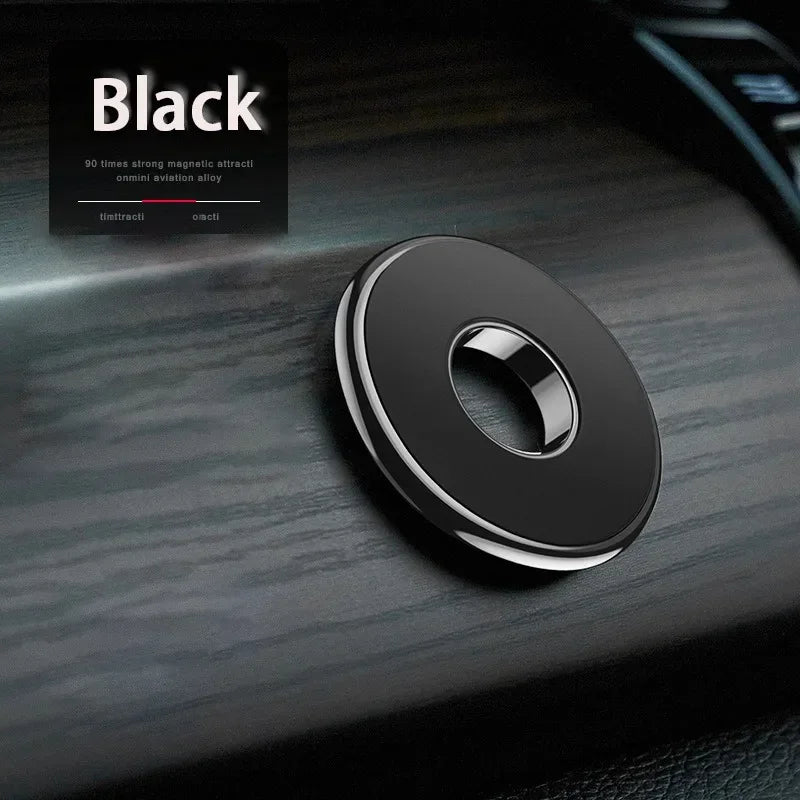 Round Car Mounted Magnetic Bracket , Easy To Stick, Not Fall Off, Compatible with All Smartphones CM World