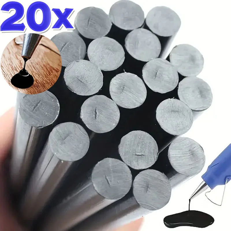1/20Pcs Car Dent Repair Glue Stick Strong Adhesion Car Body Paintless Repair Hot Melt Strip Repairing Glue Stick Car Repair Tool CM World