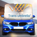 NEW Portable Car Windshield Sun Shade UV Blocker Insulation Sun Protector Internal Sun Visor for Car Sunshade Storage Solution