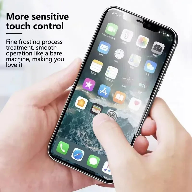 5Pcs Matte Hydrogel Film for IPhone 16 14 13 12 11 15 Pro Max Mini Frosted Screen Protector for IPhone XS X XR 7 8 14 15 16 Plus
