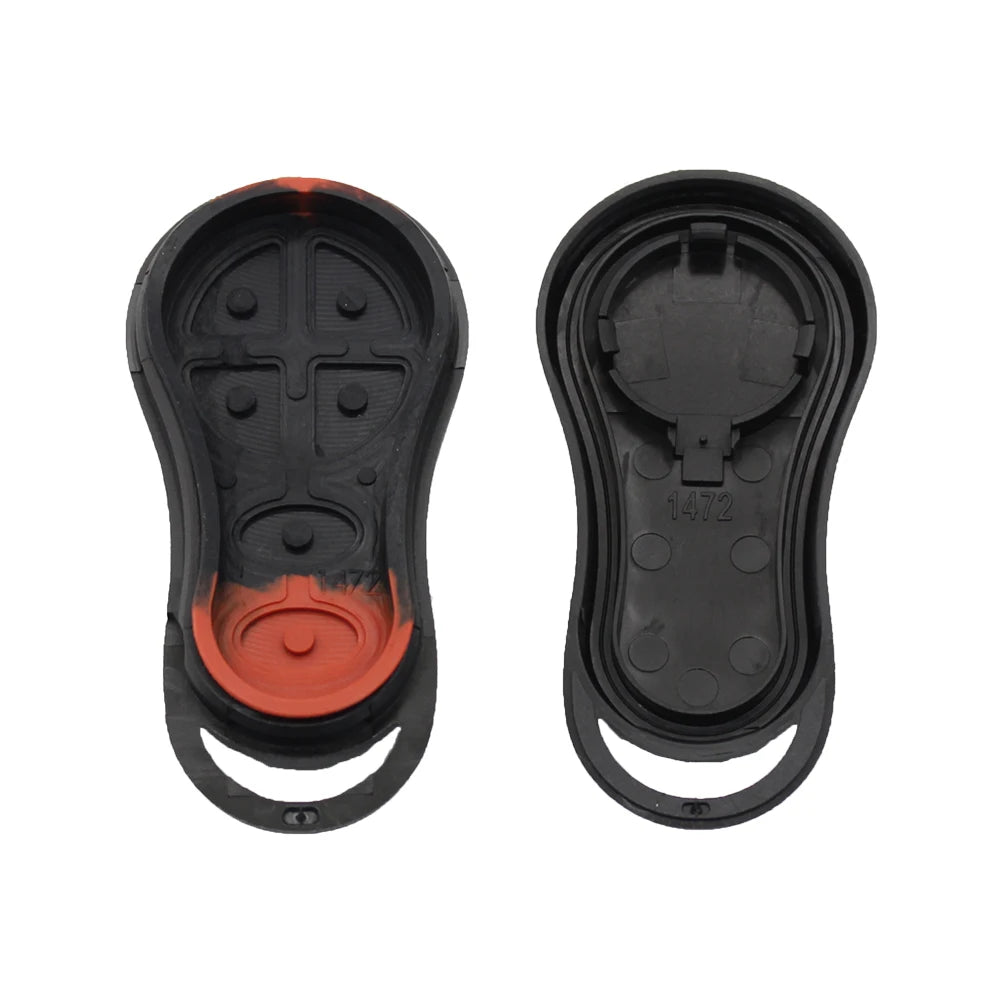 Xinyuexin 5/6 Button Remote Key Shell Case Fob for Chrysler Town & Country Prowler Voyager for Dodge Caravan Grand Key Chain CM World
