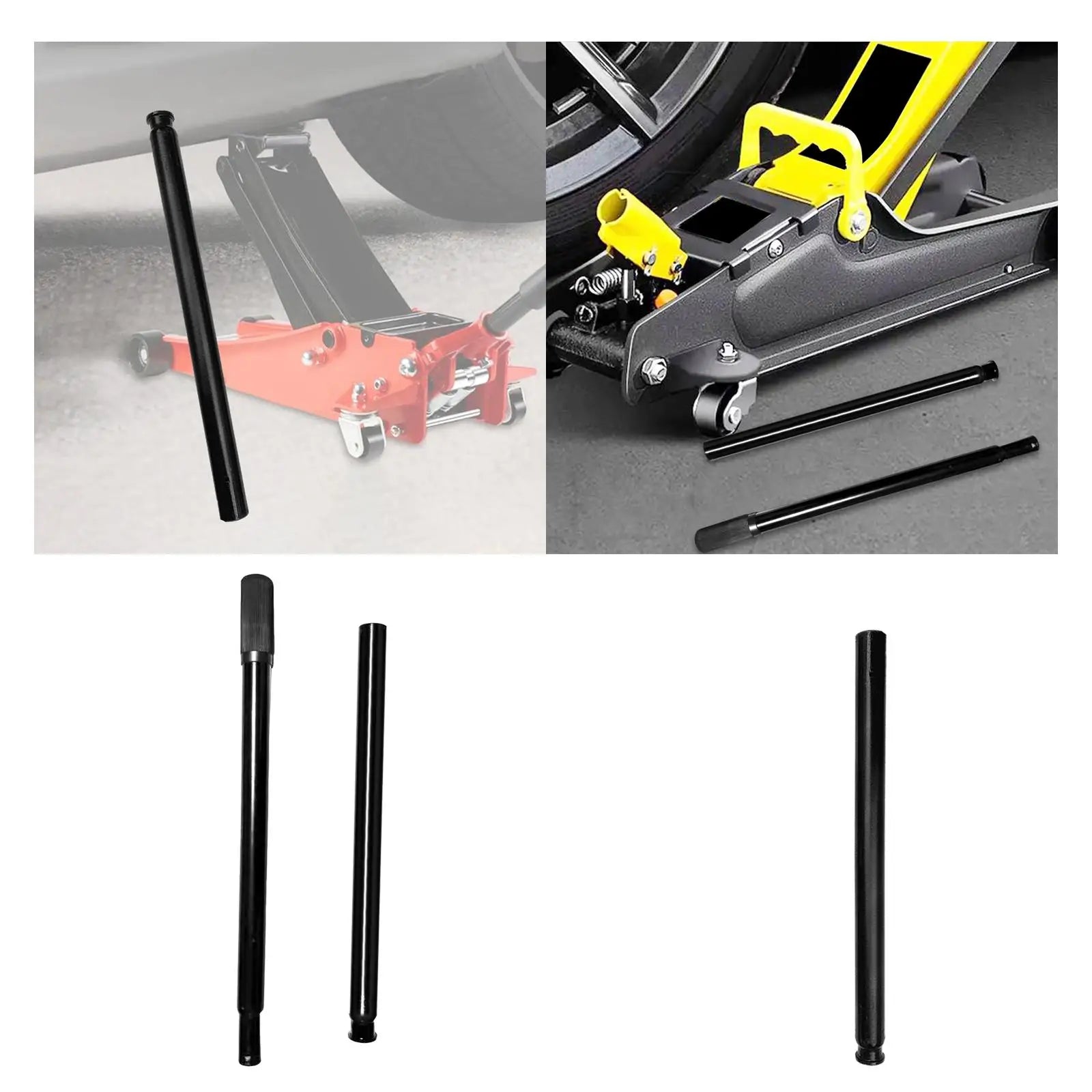 3 ton horizontal hydraulic car jack handle, bottom handle with 14 mm square CM World