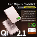 QI 2.1 Magnetic Powerbank Wireless Fast Charing Spare Portable External Battery for iPhone 12-17 Pro Watch Airpods 5000/10000mAh Car Mobile World