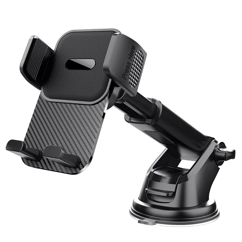 Car Cell Phone Holder Cellphone Mount for Dashboard Windshield Auto Dash Mobile IPhone Support Fit 4.7-7" Smartphone Auto Supply CM World