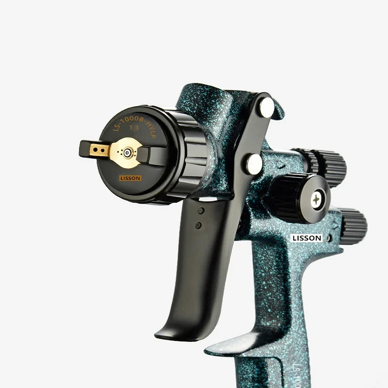 LISSON Starlight Version HVLP Type,1000B Spray Gun 1.3mm Stainless Steel Nozzle Professional Sprayer Paint Gun For Car Paintin CM World