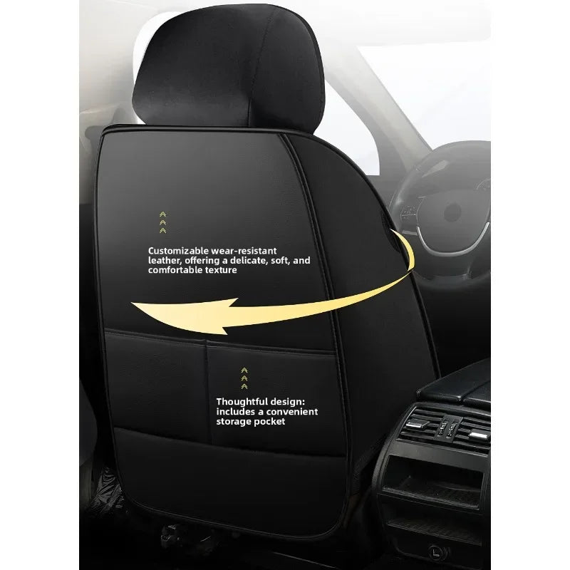 Full Coverage Universal Pu Leather Car Seat Covers for Mercedes C-Class W202 W203 W204 W205 A205 C204 C205 S202 Car Accessories Car Mobile World