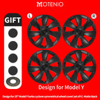 4PCS Hubcap Design for Tesla Model S（2022-2024）/Model Y （2020-2024）19 Inch Wheel Cover Performance Full Rim Hub Cover Accessorie