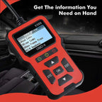 V300 OBD Scanner Car Diagnostic Tool with Color Screen Auto Scanner for Cars Code Reader Check Engine Light Fix OBD2 Scanner