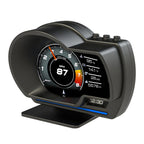 Car Head up Display, Gauge High Definition Speedometer Car Diagnostic Tool OBDⅡ+GPS Smart  OBD Fault Code Elimination CM World