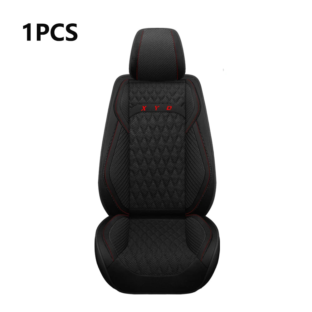 Universal Flax Car Seat Covers for Jeep Cherokee WK2 WJ 2004 2014 Patriot Wrangler Compass 2007 2019 Renegade for Vehicle Parts CM World