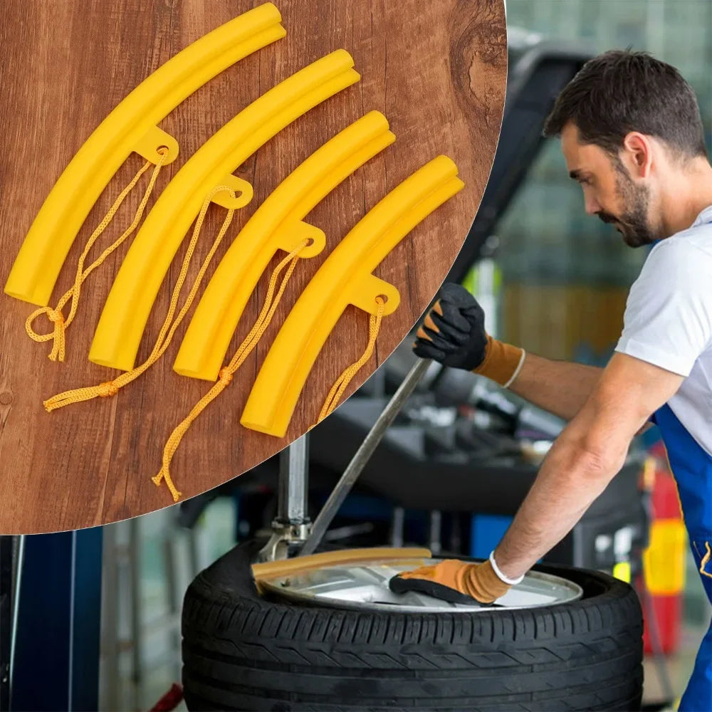 Car Wheel Rim Protector Covers Universal Auto Truck Tire Steel Ring Anti-Scratch Guards Wear Resistance Auxiliary Repair Tools